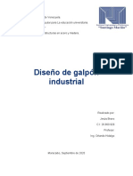 Diseño de Galpón Industrial