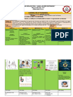 Agenda Proyecto 1 Semana 4. Bachillerato