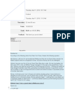 Started On State Completed On Time Taken Points Grade 68.40 Out of 90.00 (76%) Feedback