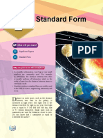 Standard Form: What Will You Learn?