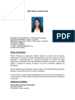 Hoja de Vida Magaly Vargas PDF