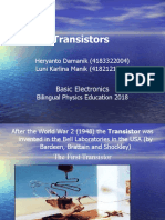 Group 6.PNP, NPN, Characteristic of Transistor - Heryanto & Luni - BILPHY18.