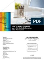 E-book. CORRÊA et al. Cartilha do docente para atividades pedagógicas não presenciais (2020) 