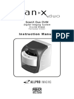 Instruction Manual: Scanx Duo DVM