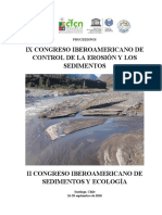 Contribuciones in Extenso Ix Congreso Iberoamericano de Control de La Erosion y Los Sedimentos