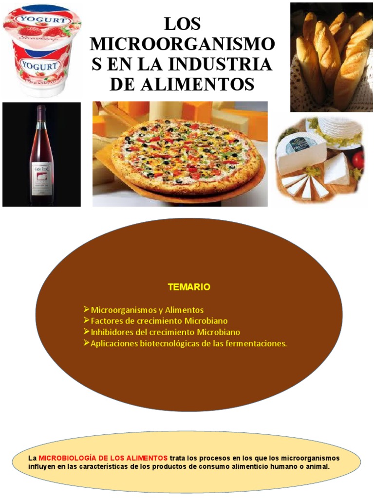 Microbiologia en Industria de Alimentos | PDF | Microorganismo ...