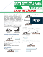 Cómo Se Calcula El Trabajo Mecánico para Segundo Grado de Secundaria PDF