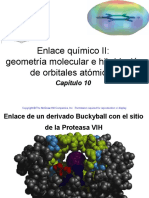 Diapositivas (Enlace Químico II Geometría Molecular e Hibridación de Orbitales Atómicos)
