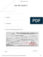 1st Monthly Test - Google Forms PDF