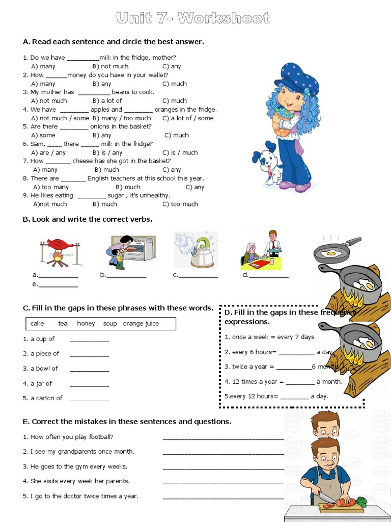 English Grammar Practice Worksheet | PDF | Linguistic Typology | Syntax
