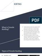 Tensile Roofing Structures Explained