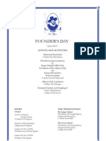 Founder'S Day: 3 July 2010