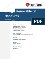 Energía Renovable en Honduras-2