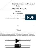 Course Name: Hybrid Electric Vehicle Theory and Design Course Code: HEVTD