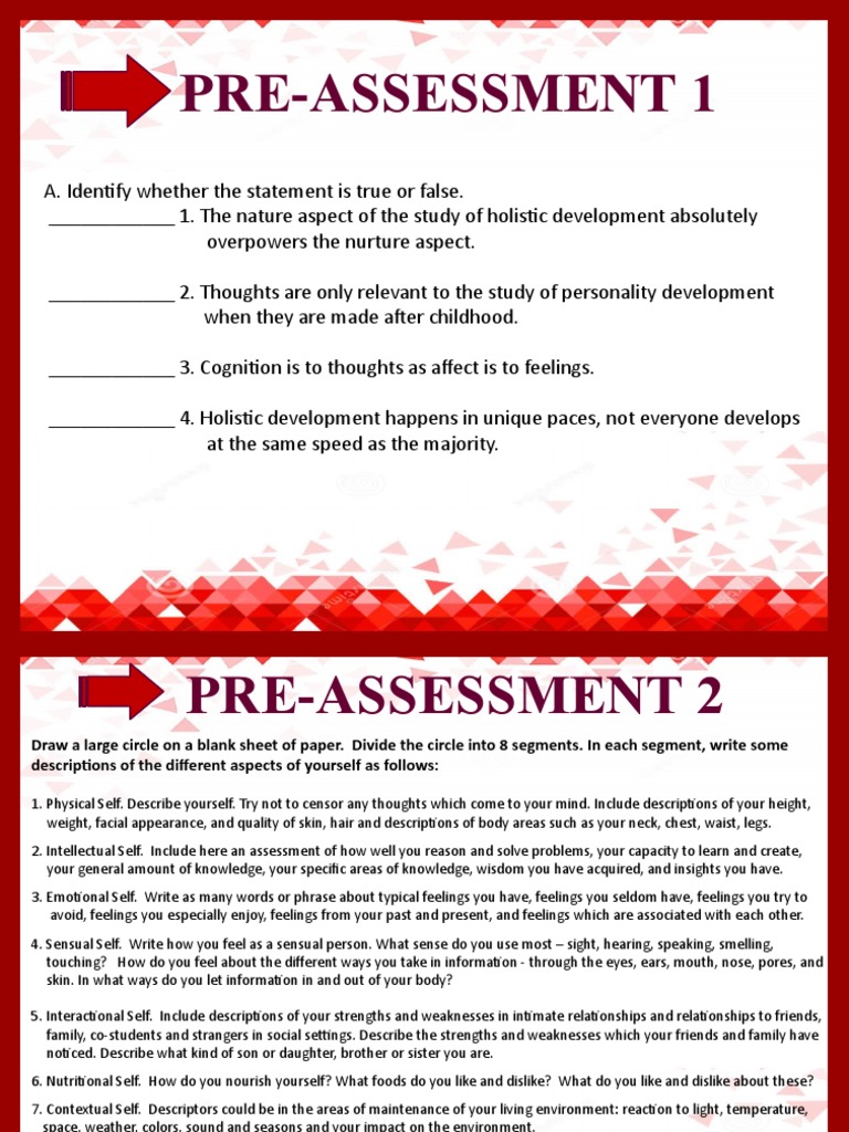 Module 2 developing the whole person pdf cognitive development