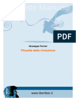 Filosofia Della Rivoluzione PDF