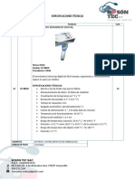 Ficha Tecnica Termometro Infrarrojo