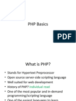 PHP Basics