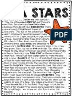 SEA STAR FACTS visual data 3