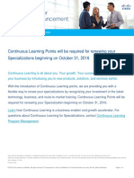 Continuous Learning Announcement