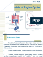 Ideal Models of Engine Cycles 