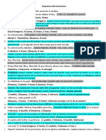 Esquema Del Concierto PDF