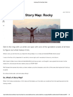 Analyzing The Story Map - Rocky