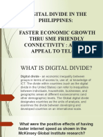 Digital Divide in The Philippines