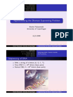 Approximating The Shortest Superstring Problem: Martin Paluszewski University of Copenhagen