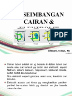 Keseimbangan Cairan & Elektrolit