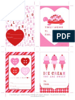 Free Printable Valentine's Day Cards by Anders Ruff