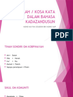5 Istilah Dusun