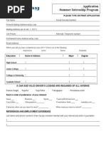 Download 2011 Summer Internship Application by Newsday SN47672427 doc pdf