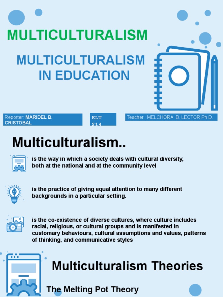 Understanding Multiculturalism in Education | PDF | Multiculturalism ...