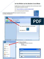 Envoyer et récupérer des fichiers ou des dossiers à ses élèves