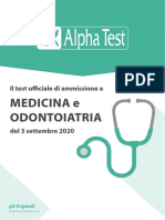 Test Ufficiale Medicina-Odontoiatria 2020