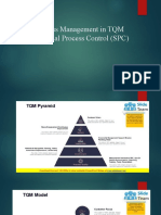 Process Management in TQM: SPC and Continuous Improvement