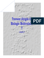 Biologie Moléculaire TD 03