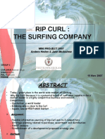 Rip Curl: The Surfing Company: Anders Heden & Jane Mcandrew