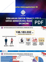 09.08.2019 Sesi 2 Paparan Menteri Ketenagakerjaan