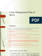 Crisis Management Plan of IKEA