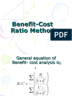 Chapter II-3 Benifit Cost Ratio Method