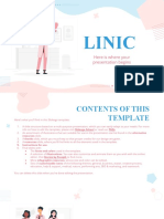 Linic Presentation by Slidesgo