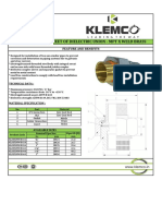 Dielectric Union Technical Data Sheet