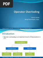 Operator Overloading