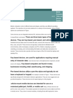 4.1 Components Mobile Computers, Pdas, and Barcode Readers