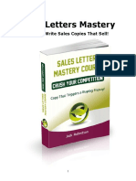 Exclusive Ebook For Sales Letter Mastery Course PDF