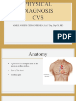 Physical Examination of the Cardiovascular System