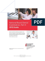 National Board Dental Examination Part 2 - 2012