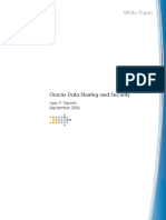 Oracle Data Sharing and Security: White Paper